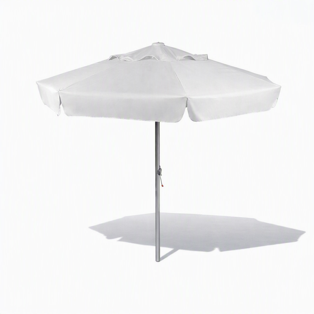 Portable fabric printed event umbrellas