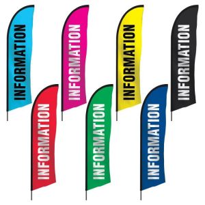 Stock Promotional Flags