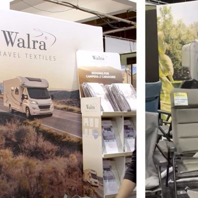 The walls looked great