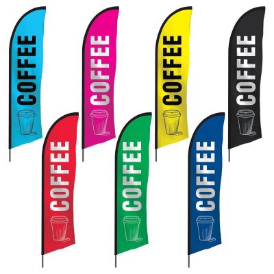 Stock Promotional Flags