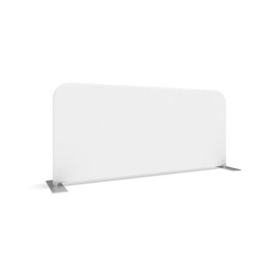 Custom printed portable wind barriers for your outdoor event promotion. Durable and easy to setup.