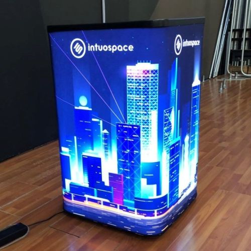 Illuminated Square Counter