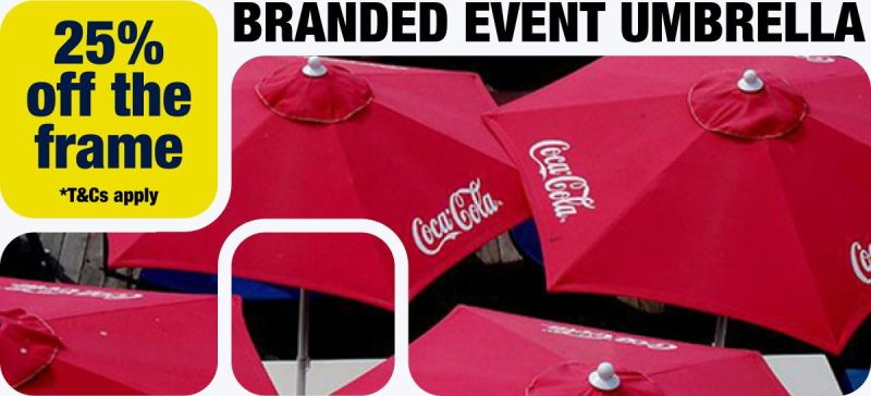 Branded Event Umbrella