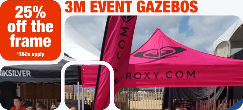 3m Event Gazebo