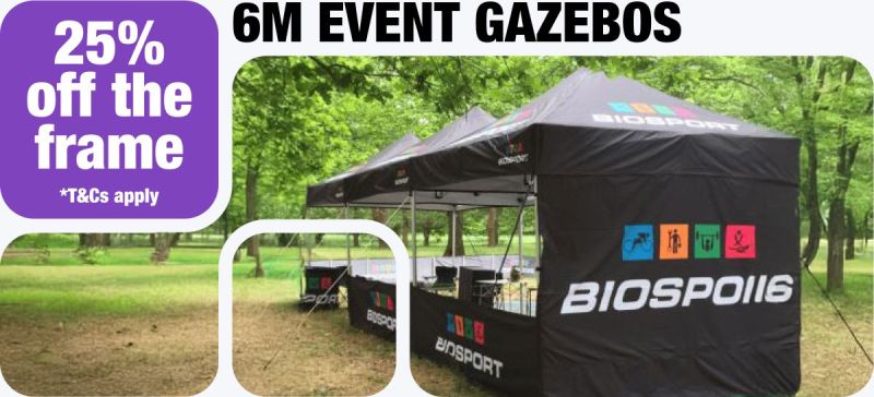 6m Event Gazebos