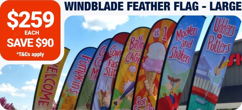Windblade Feather Flag 5.2m Large